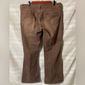 Mossimo Stretch Brown Bootcut & Flared Denim Jean